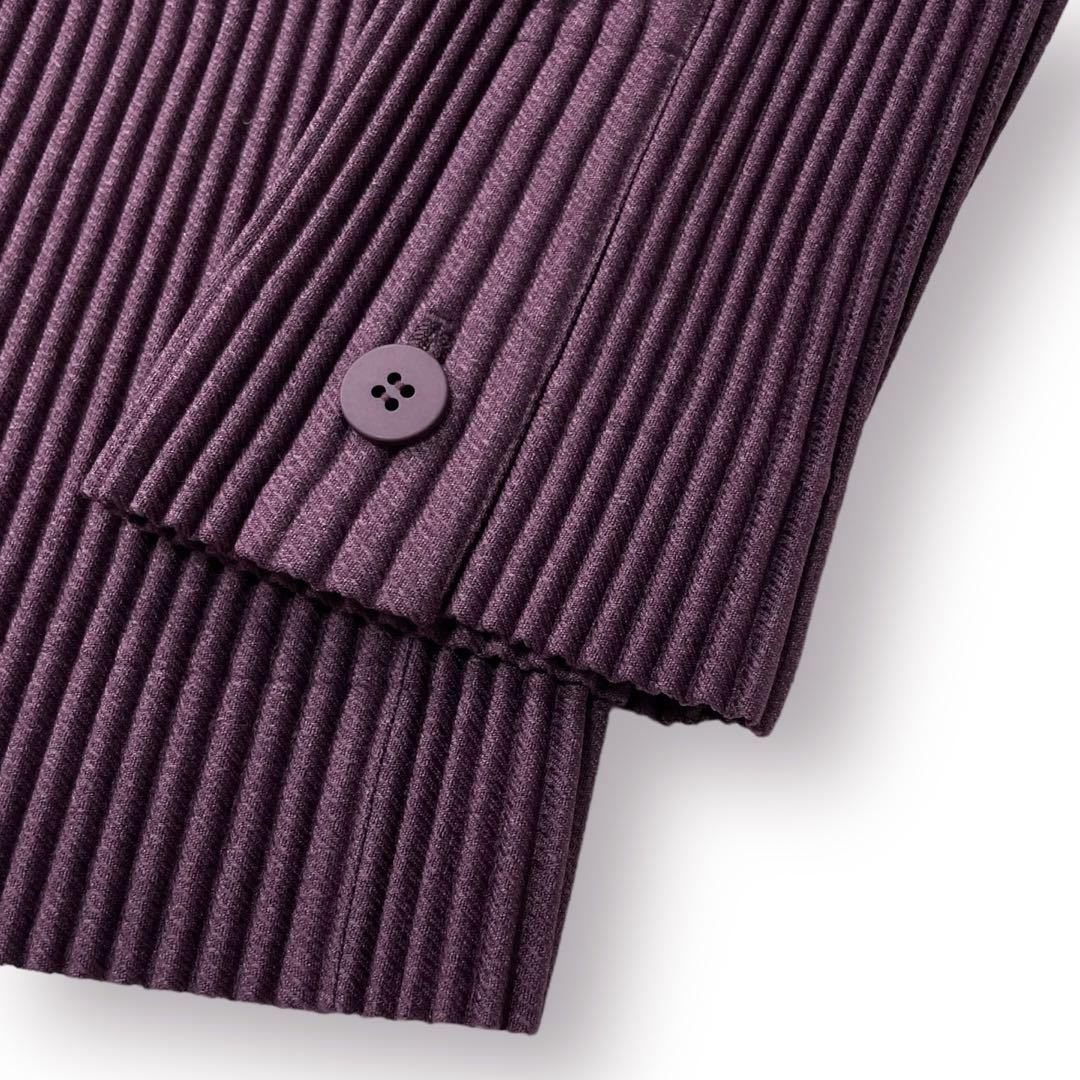 極美品 homme plisse ISSEY MIYAKE KERSEY PLEATS セットアップ