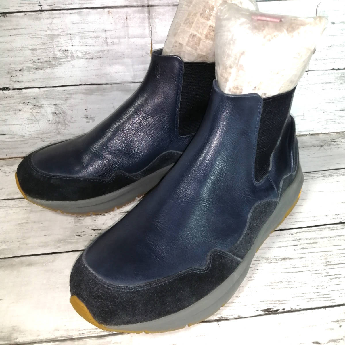 数量限定価格!! earle サイドゴアブーツ vibram 25.0cm