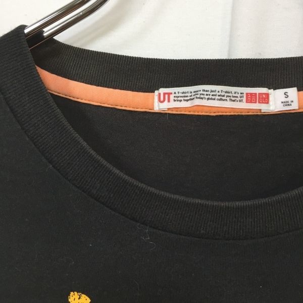 エヴァンゲリオンコラボUNIQLO/ユニクロ Tシャツ 半袖 UT ブラック サイズS2号機_画像4