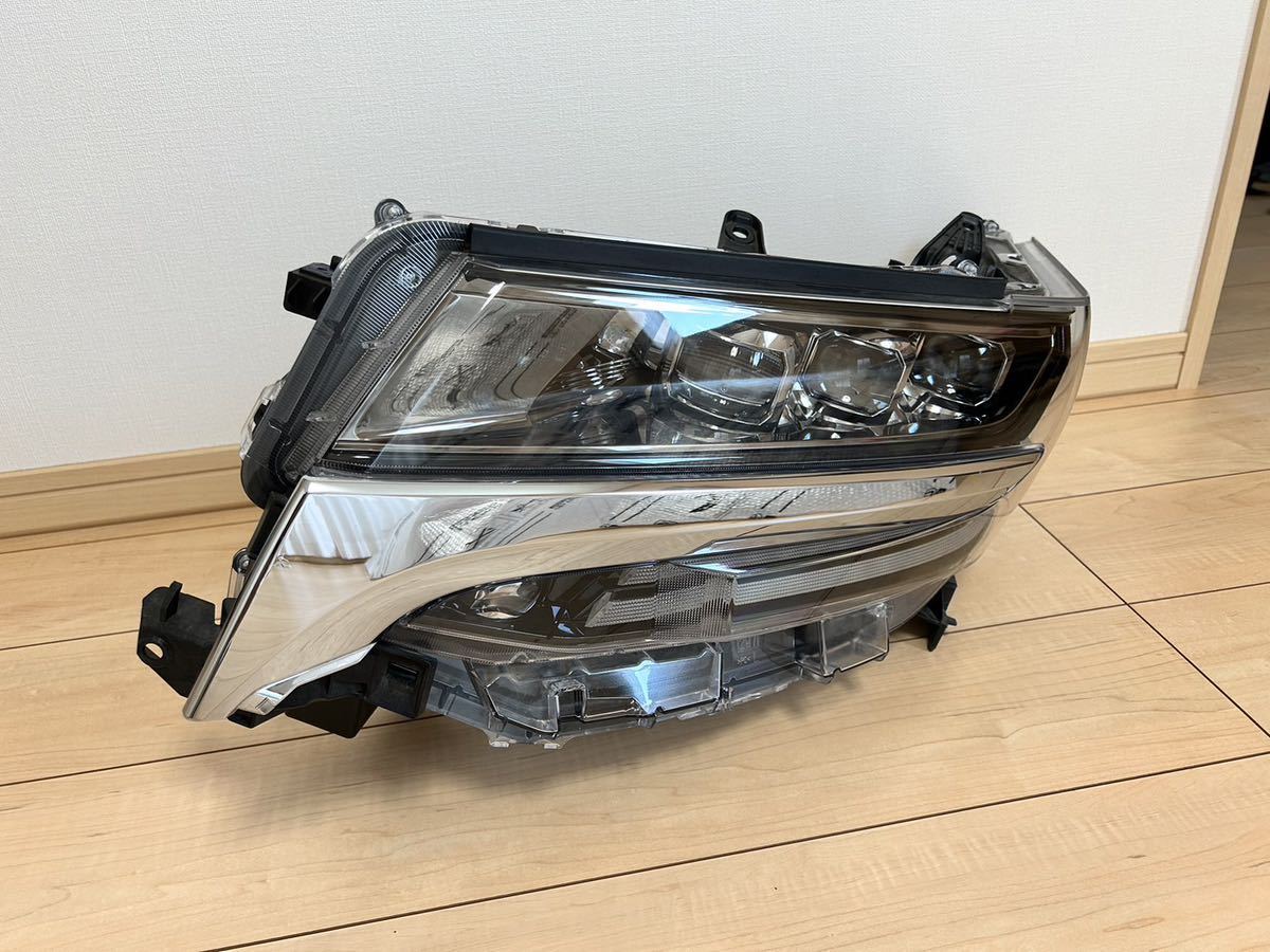 トヨタ アルファード 30系 後期 純正 LED ヘッドライト 左 58-91 ハ3眼