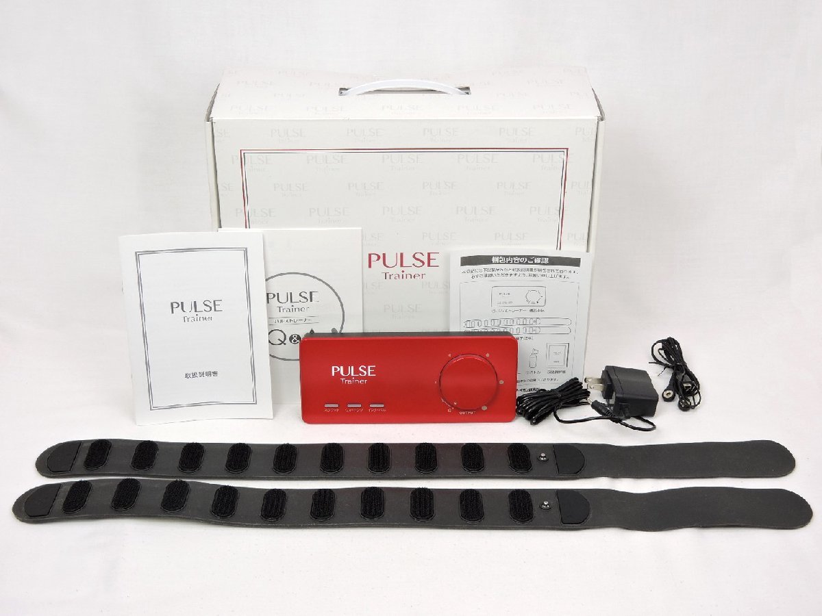 ●【ジャンク扱い/通電○】パルストレーナー PULSETrainer PT-Ⅱ ボトル欠品 トレーニング 健康器具 ホーマーイオン研究所_画像1