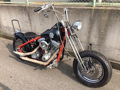 Harley-Davidson EVO 1340CC evo Rige Springer Fork chopper 