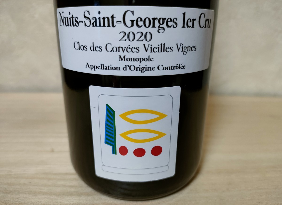 プリューレ ロック　ニュイ サン ジョルジュ プルミエ クリュ クロ デ コルヴェ VV　2020 NUITS-SAINT-GEORGES CLOS DES CORVEES _画像1