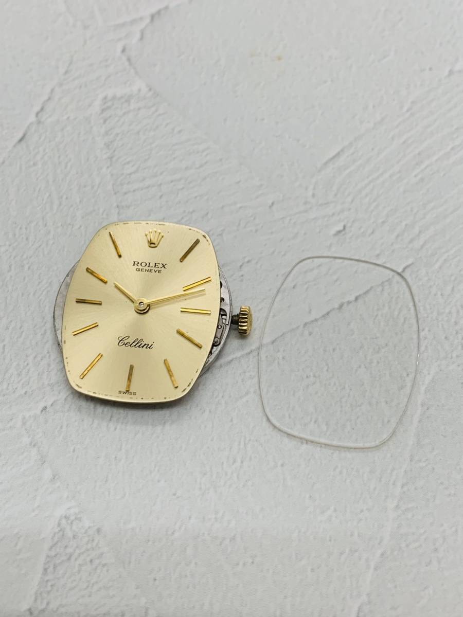 Rolex ロレックス チェリーニ cal.1600 ムーブメント 手巻き 稼働-