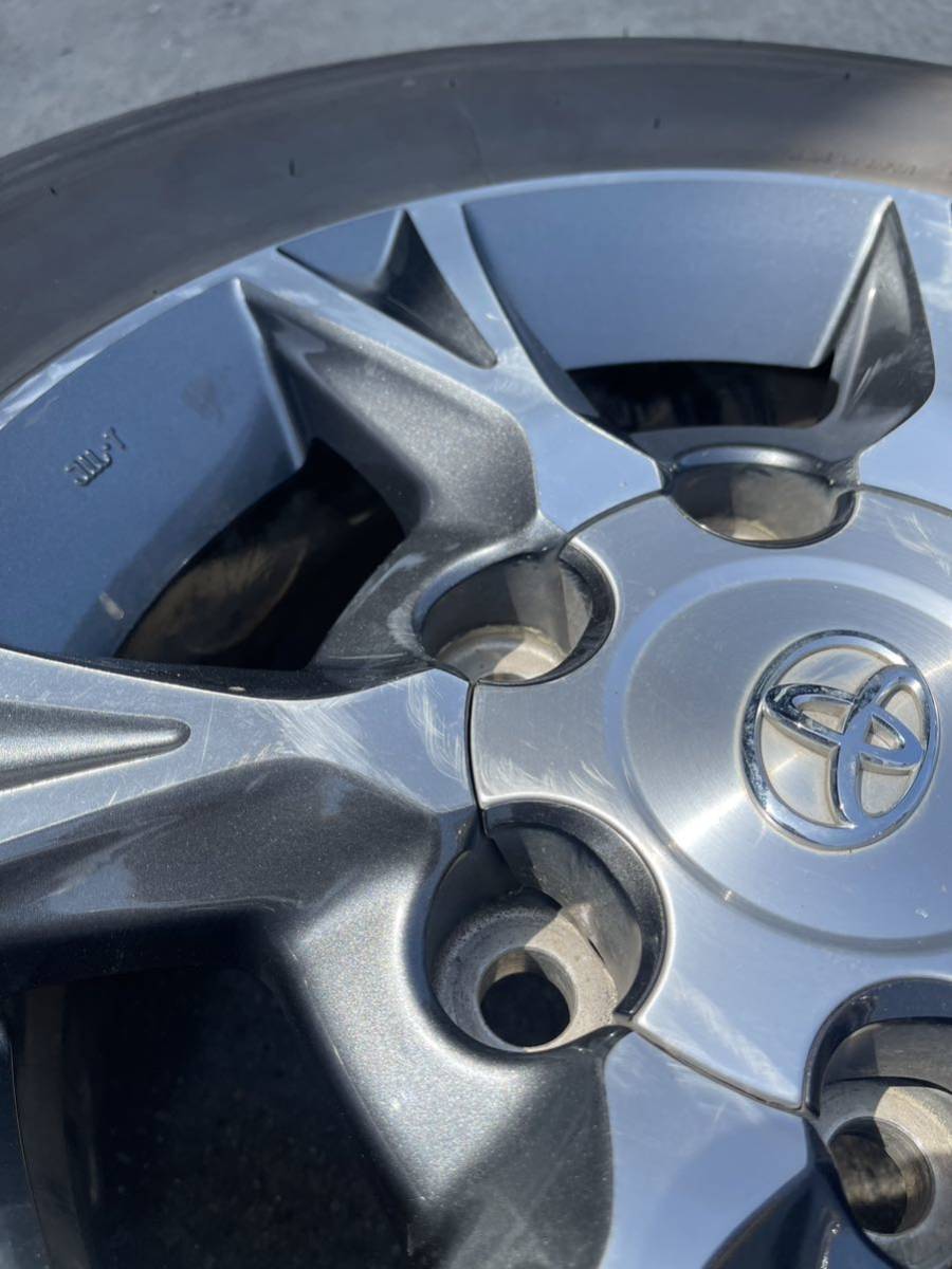 ハイエース 純正 15インチ アルミ タイヤホイール 4本セット エコピア