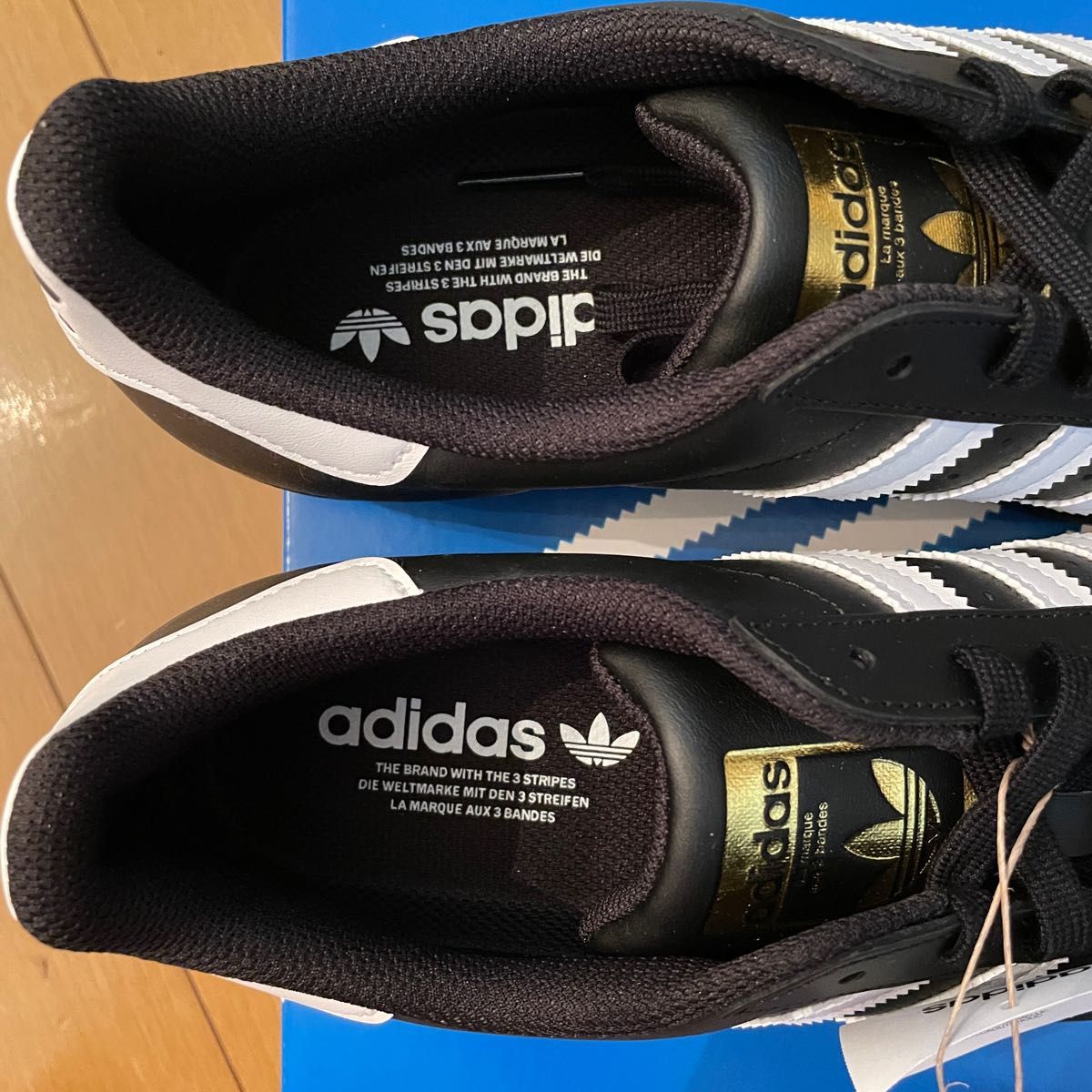 新品 箱付 ADIDAS スニーカー アディダス スーパースター SUPERSTAR