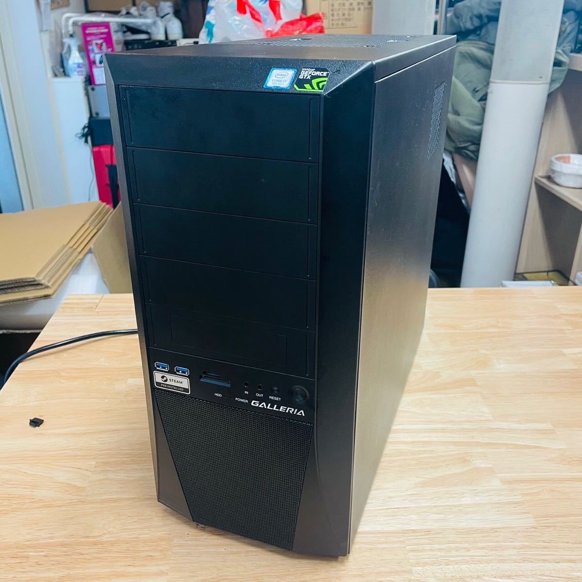 GALLERIA Thirdwave Corporation XT i7-9700 3.00GHz 16GB HDD1.0TB