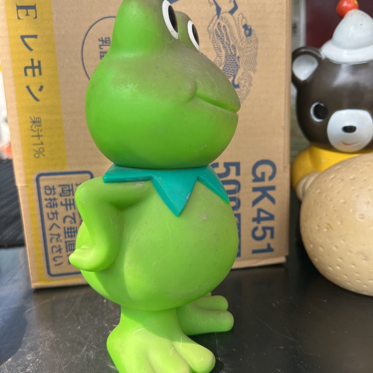 2024春大特価セール！ ケロちゃん 約22cm 大サイズ 店頭用/昭和 カウンター ソフビ キャラクター