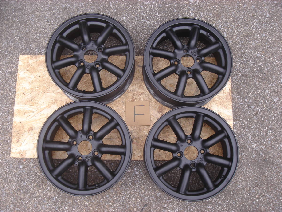 ブラックレーシング・ホイール 14X6J 4穴 PCD100