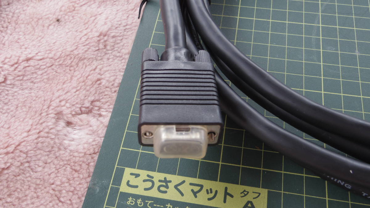 新品　VGA アナログRGB(HD12 ミニD-Sub 12ピン)- 5x BNC同軸(RGBHV)変換ケーブル_画像4