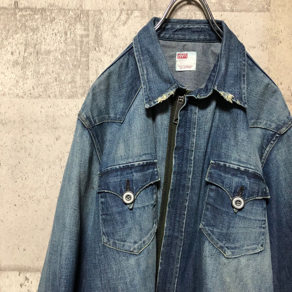 LEVI’S VINTAGE CLOTHING LVC リーバイスヴィンテージクロージング　50sショートホーン復刻　デニムシャツ