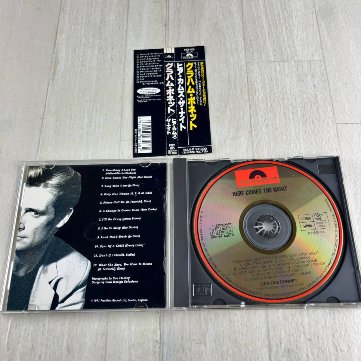 1C6 CD グラハム・ボネット ヒア・カムズ・ザ・ナイト_画像3
