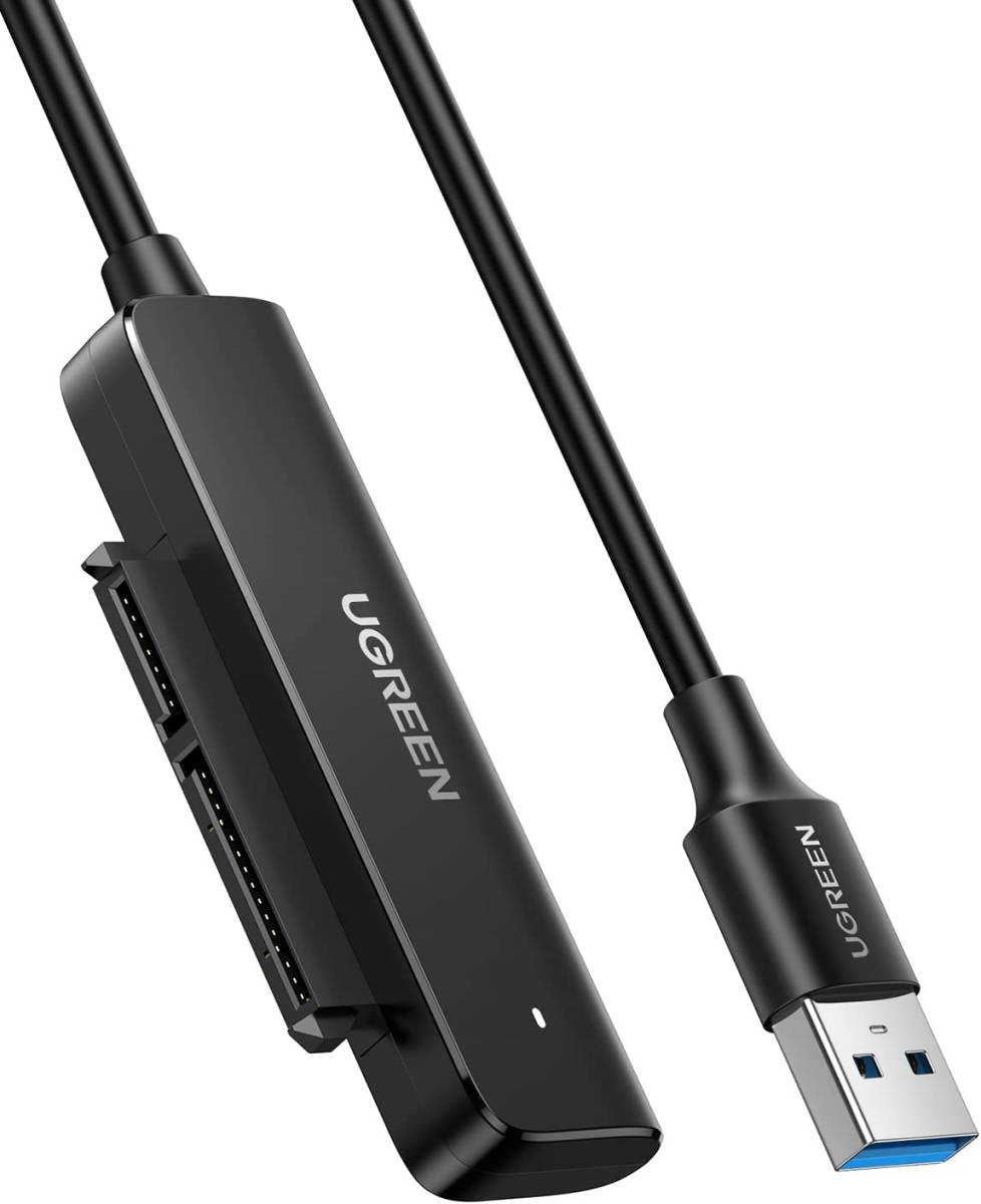 UGREEN SATA USB変換ケーブル SATA USB 変換アダプター 2.5インチ SATA3 SSD HDD 6TB大容量 UASP  5Gbpsの高速転送規格 USB 3.0 - JChere雅虎拍卖代购