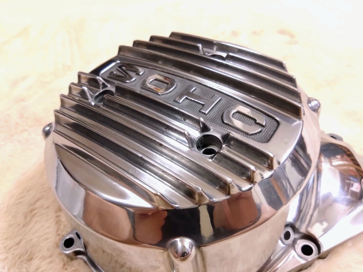 本物 希少 CB750Four 当時物 バフ磨き キジマ ダイナモカバー CB750k0