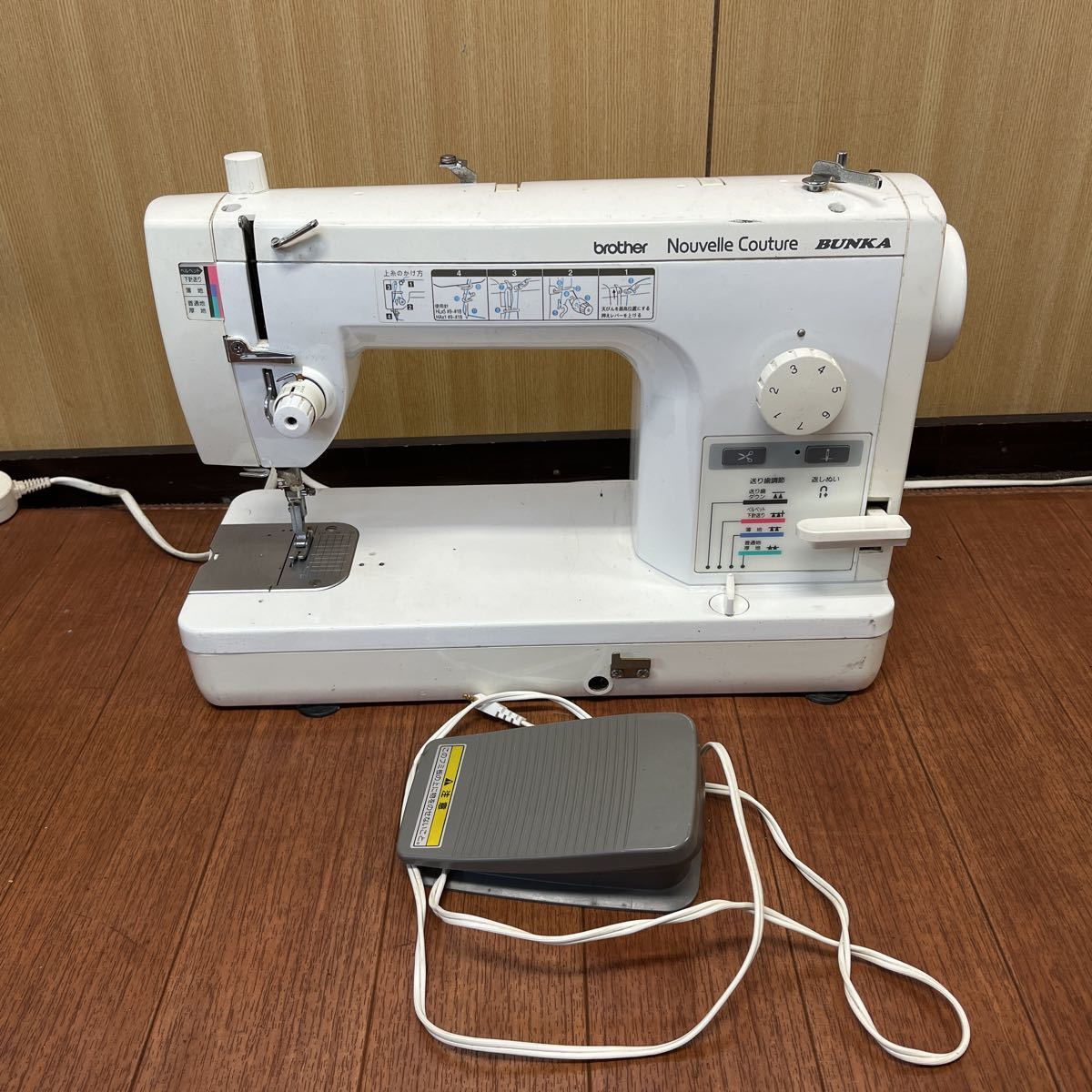 ブラザーミシン brother TA637 Nouvelle Couture BUNKA | perikanan