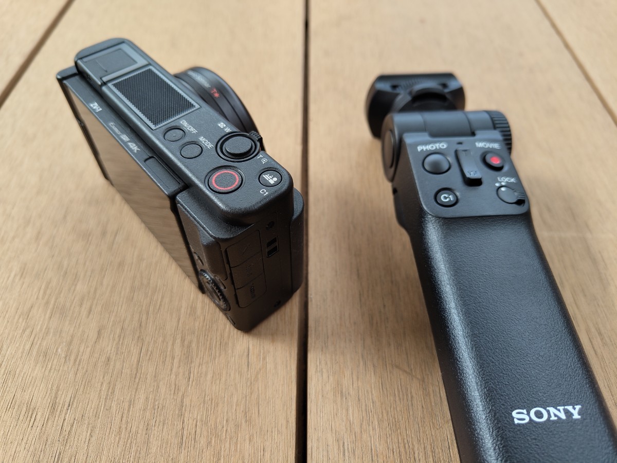 SONY VLOGCAM ZV-1 三脚，バッグ，予備バッテリー×2，グリップ