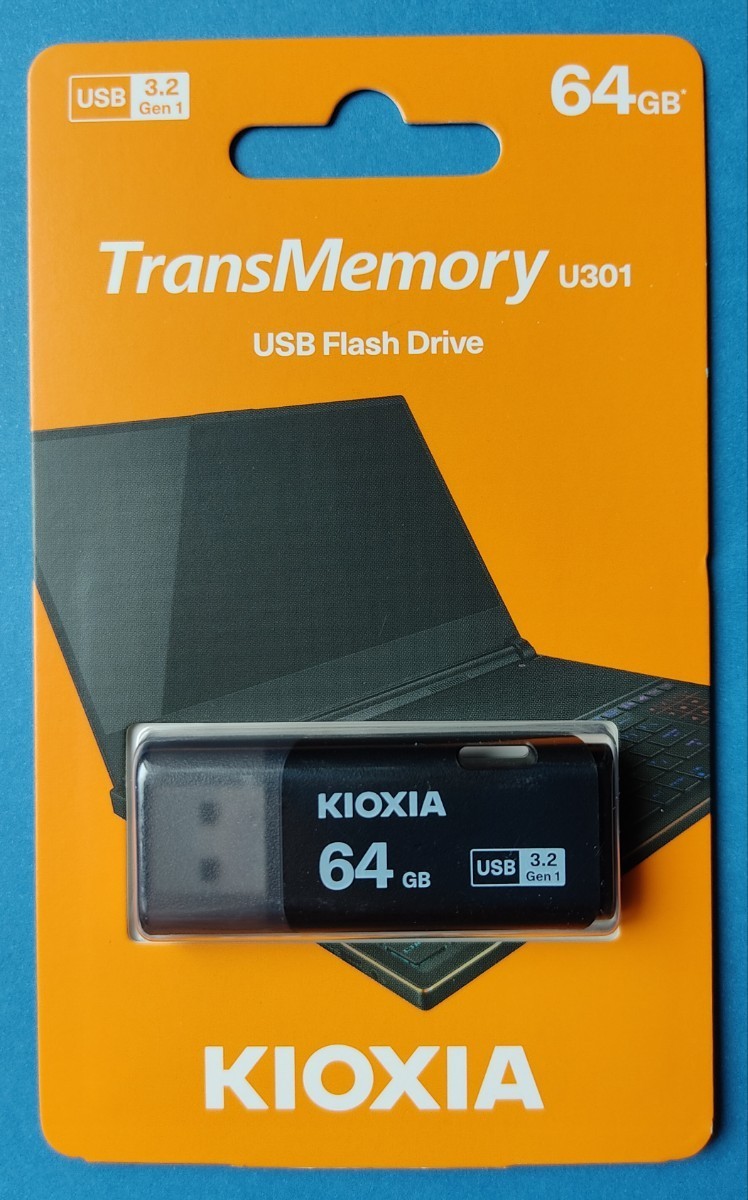 KIOXIA (旧東芝メモリ)キオクシアUSBメモリ 64GB【日本製