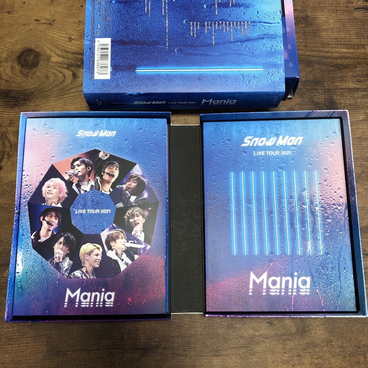 Snow Man LIVE TOUR 2021 Mania (Blu-Ray3枚組) (初回盤) すのインザボックス付 正規品