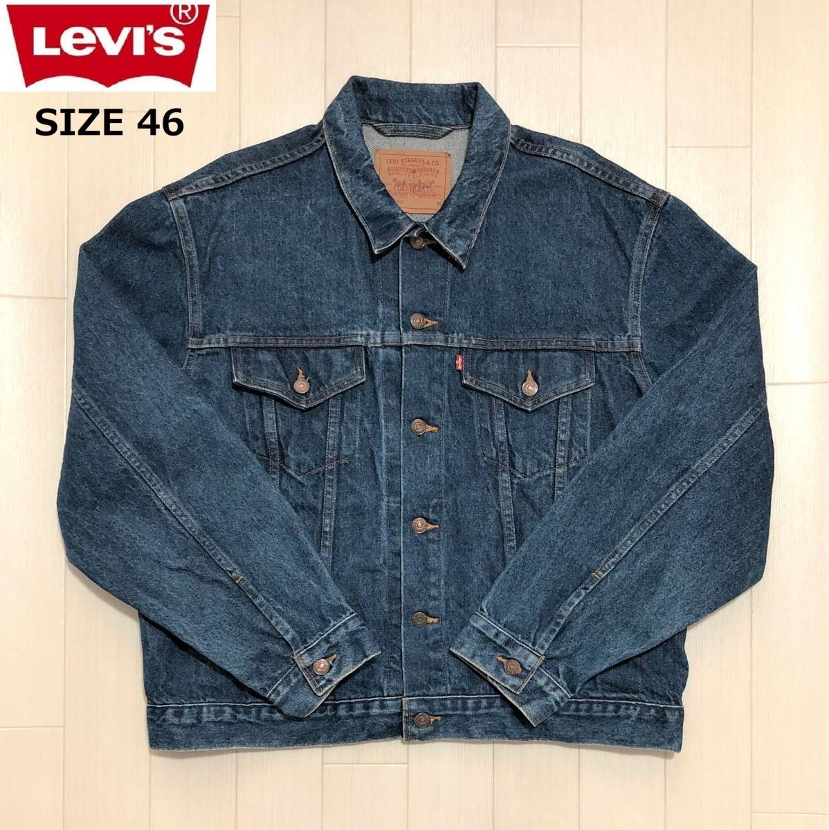LEVI'S リーバイス THE ROLLING STONES ザ・ローリング・ストーンズ 1994's VINTAGE デニムジャケット Gジャン ジージャン サイズ 46