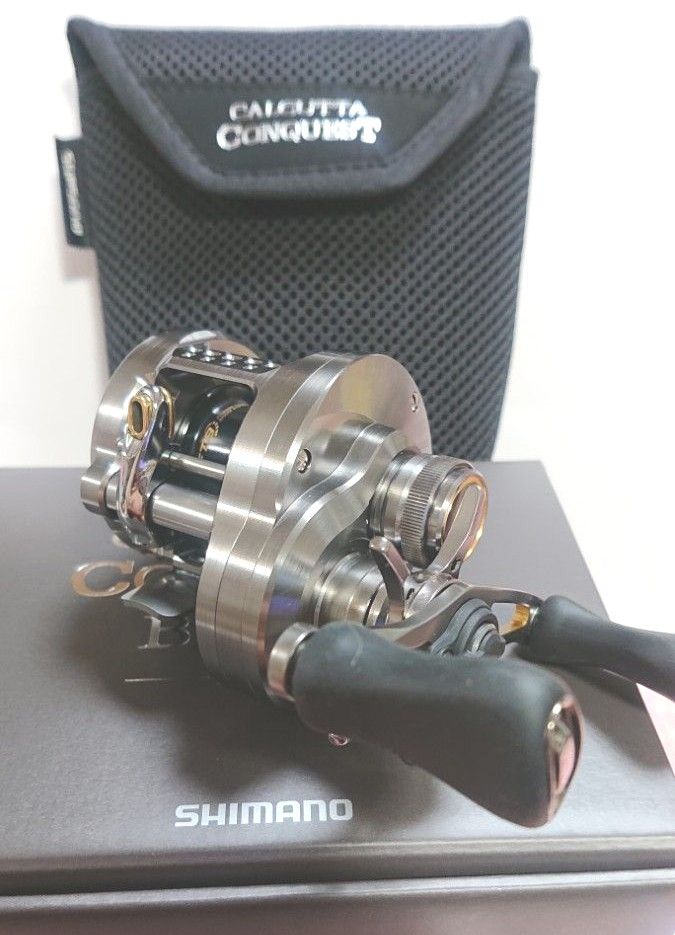 シマノ 23カルカッタコンクエストBFS XG/LEFT左巻き(未使用 シマノ 23カルカッタコンクエストBFS XG/LEFT左巻き(未使用