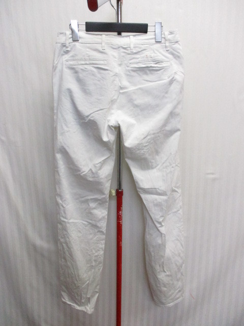 AG　アドリアーノ・ゴールドシュミット　ホワイトジーンズ　メンズW30　白デニムパンツ　USA製ストレッチジーンズ　アメリカ製パンツ06091_画像4