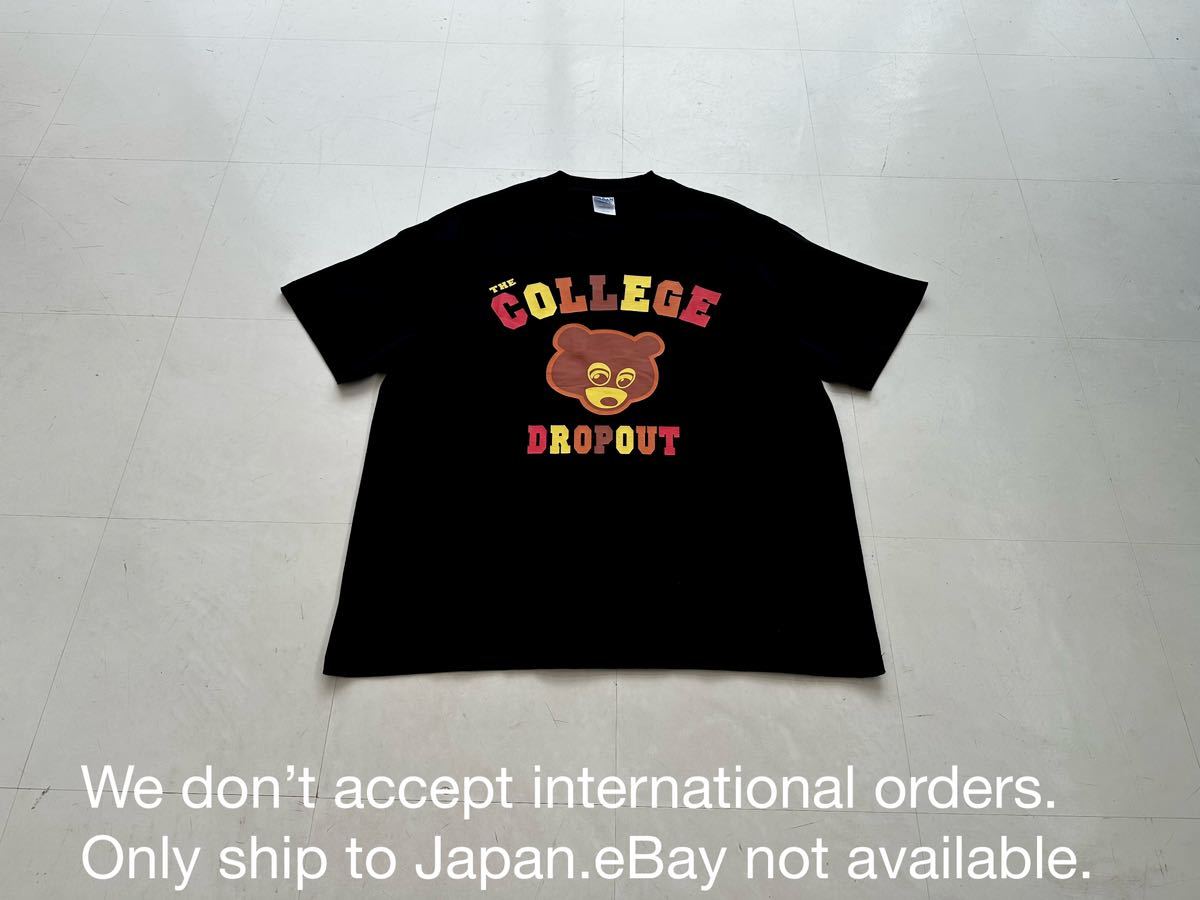 スペシャル デッドストック カニエウエスト ツアー Tシャツ ブラック