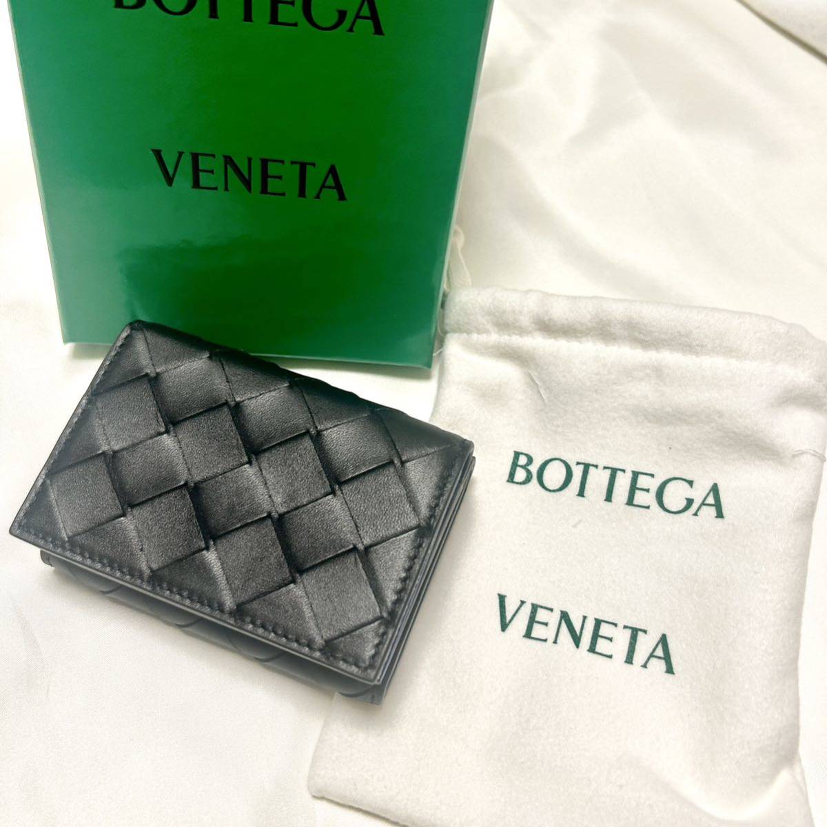 今ならほぼ即納！ 【新品】BOTTEGA VENETA ボッテガヴェネタ 3つ折り