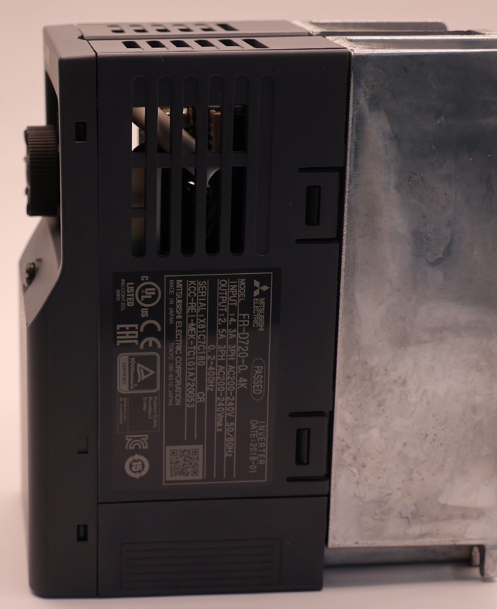 三菱電機 コンパクトサイズ インバータ FR-D720-0.4K | www