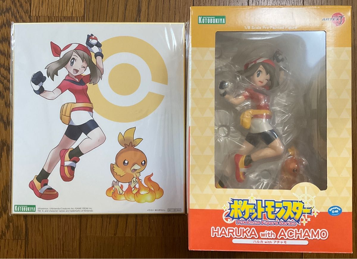 特典付 ARTFX J ハルカ with アチャモ コトブキヤ ポケットモンスター ポケモン