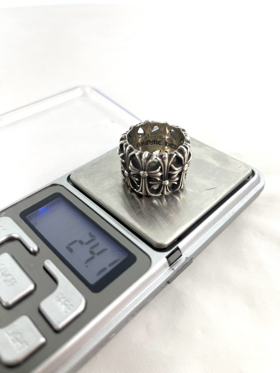 CHROME HEARTS クロムハーツ 2003 セメタリークロス リング 指輪 20号