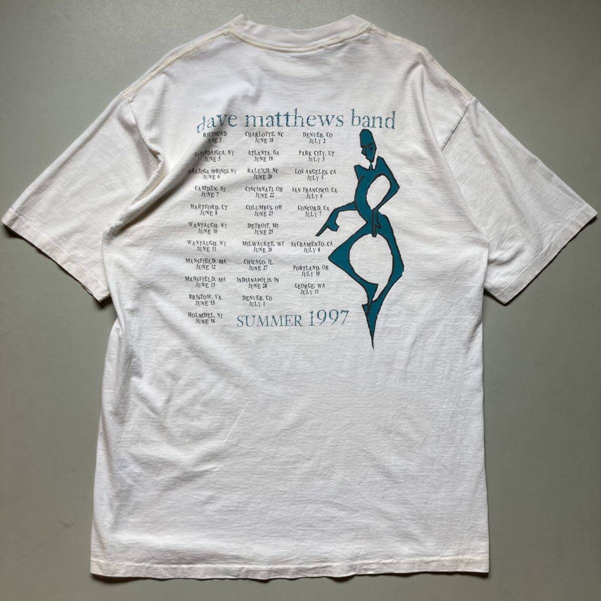 90s Dave matthews band T-shirt バンドTシャツ 半袖Tシャツ