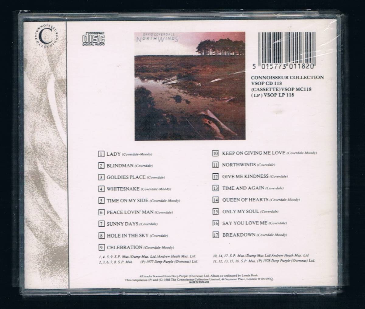 CD／DAVID COVERDALE：White Snake & Northwinds_画像2