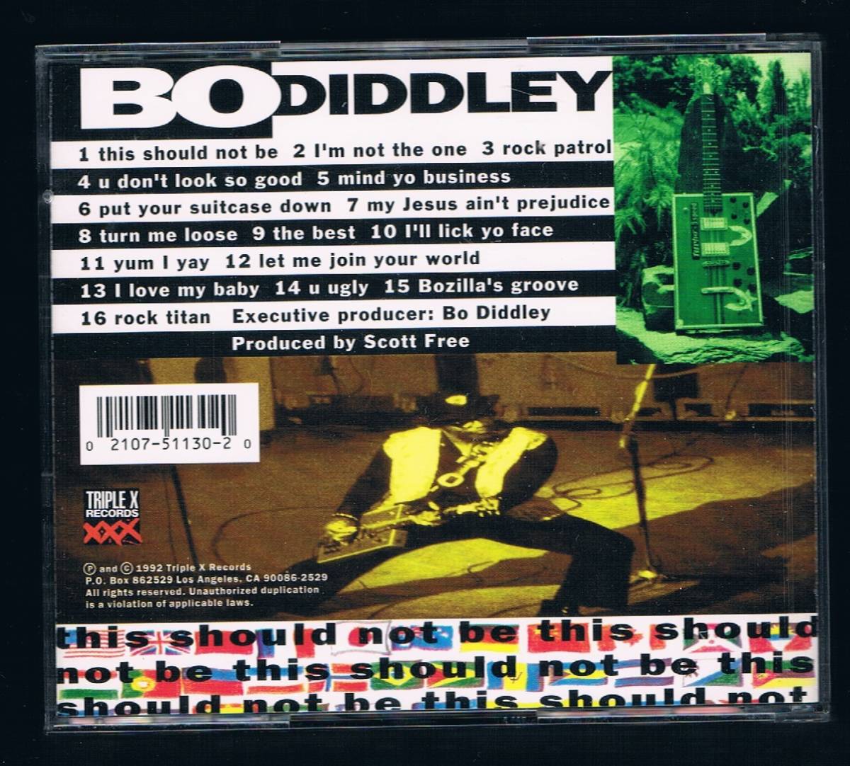 CD：BO DIDDLEY／This should not be_画像2