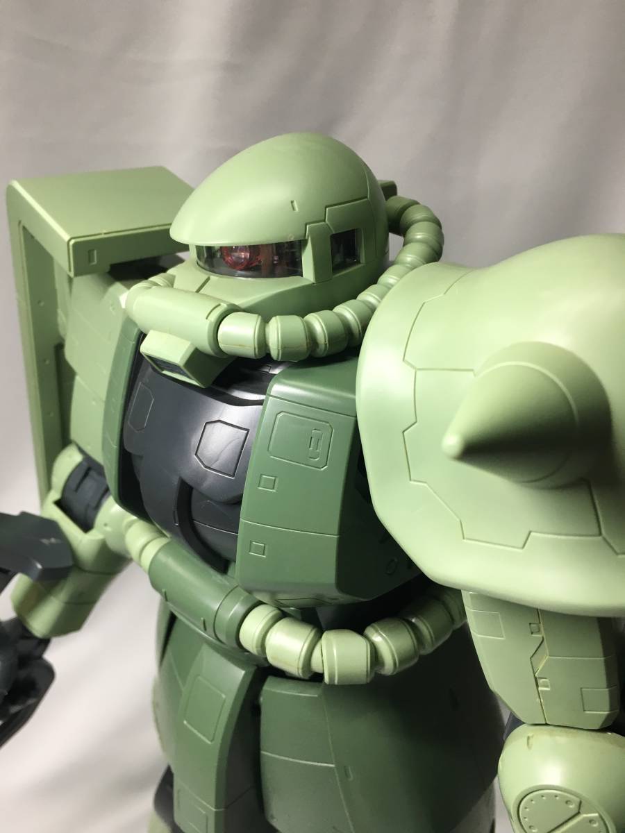ジャンク 1/48 全高約365mm メガサイズ 量産型 MS-06F ZAKU ザク 完成