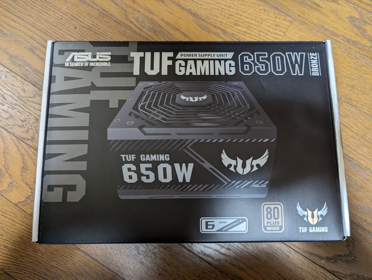 ASUS TUF GAMING 650W BRONZE PC電源 ATX電源
