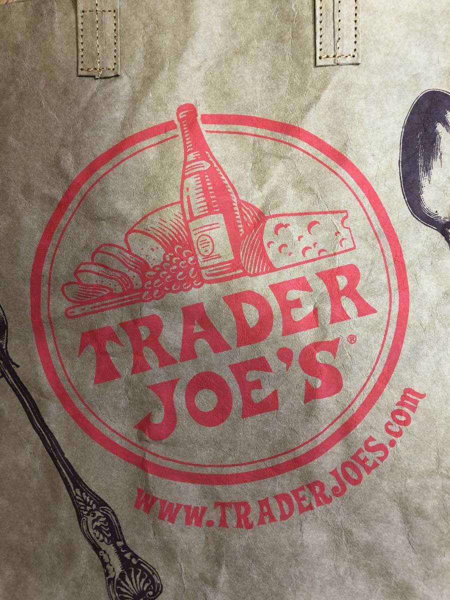 トレーダージョーズ（Trader Joe's ）のウォッシャブルペーパーエコバッグ_画像2