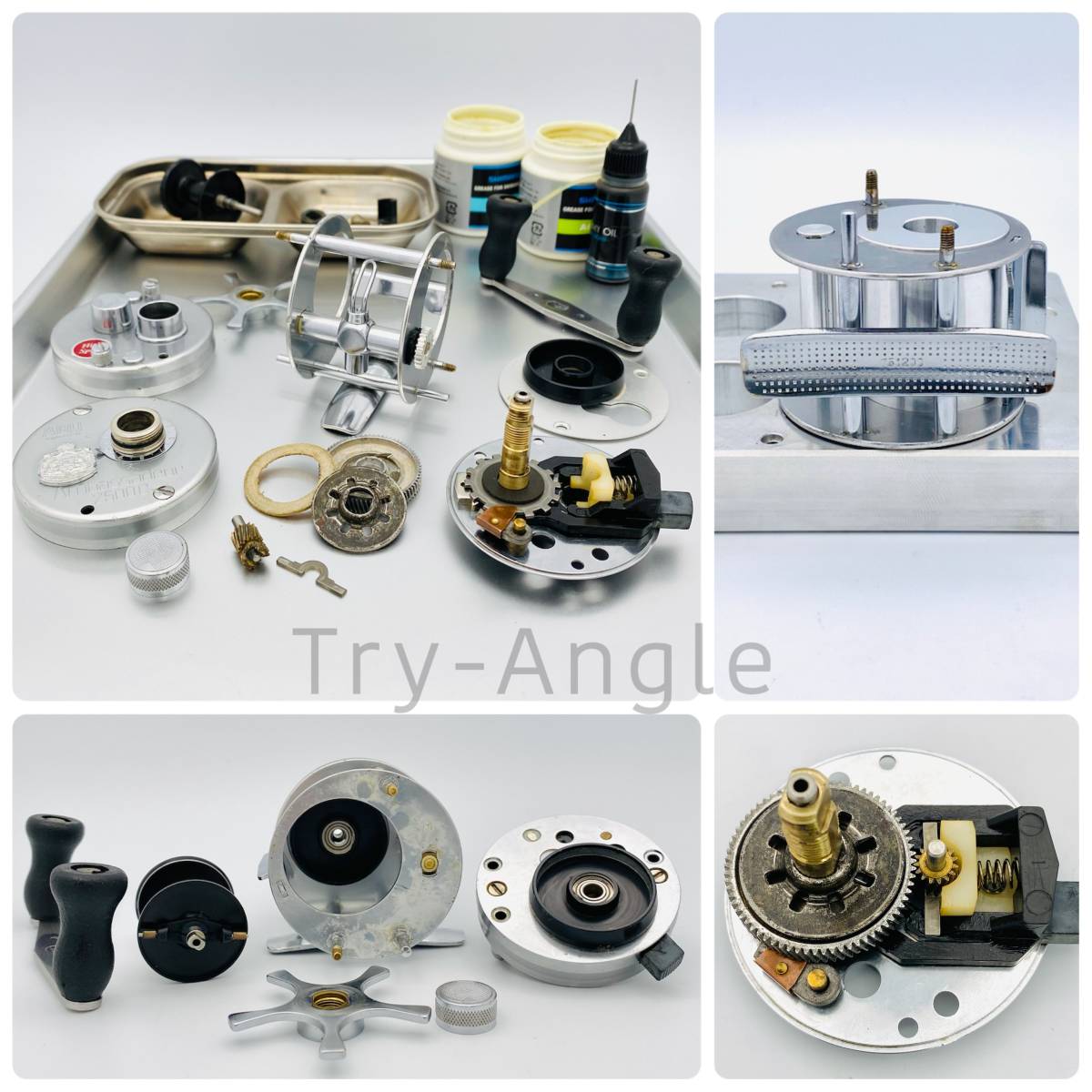 1円〜◇極希少 75年 ABU アンバサダー 2500C◇整備済 オールド アブ