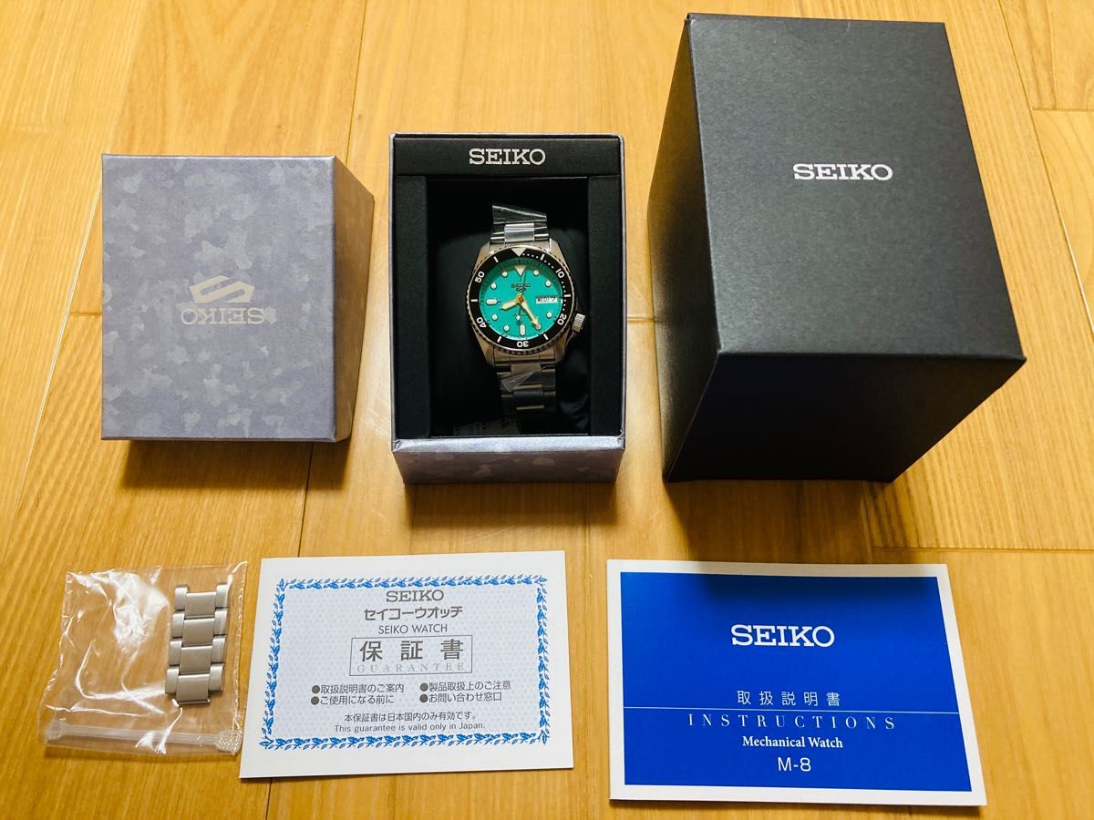 SBSA229 未使用品 SEIKO 自動巻 ターコイズブルー 38mm | noonanwaste.com