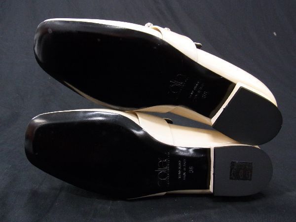 1円 □美品□ COLIAC コリアック レザー フェイクパール ローファー