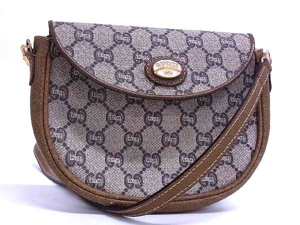 1円 □極美品□ GUCCI グッチ オールドグッチ ヴィンテージ GGプラス