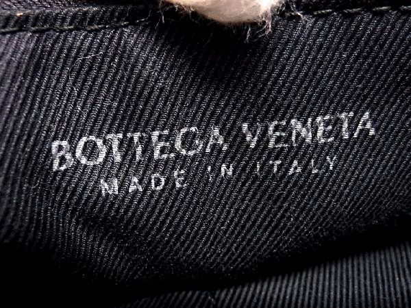 ■極美品■ BOTTEGA VENETA ボッテガヴェネタ イントレチャート レザー ショルダーバッグ トート レディース メンズ グレー系 AL3283_画像10