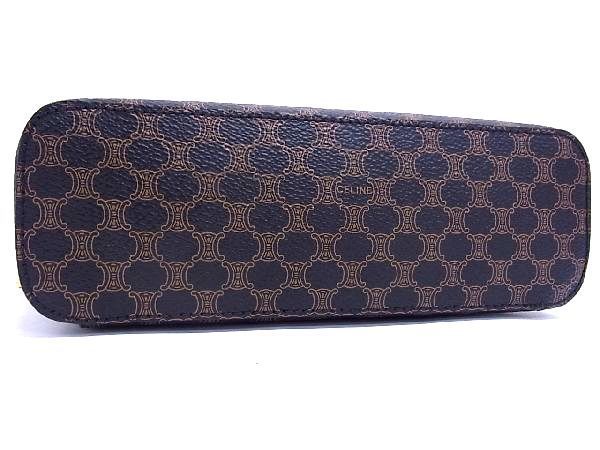 □新品□未使用□ CELINE セリーヌ マカダム柄 PVC×レザー
