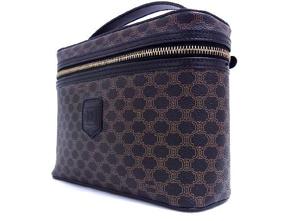 □新品□未使用□ CELINE セリーヌ マカダム柄 PVC×レザー
