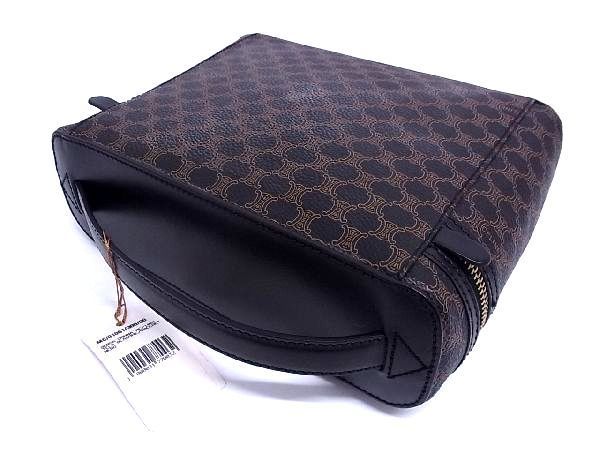 □新品□未使用□ CELINE セリーヌ マカダム柄 PVC×レザー