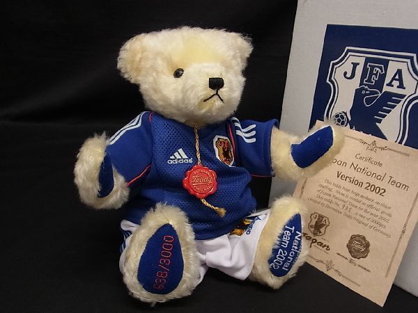 1円 □極美品□ HERMANN ハーマン モヘア100％ 2002年 サッカー 日本