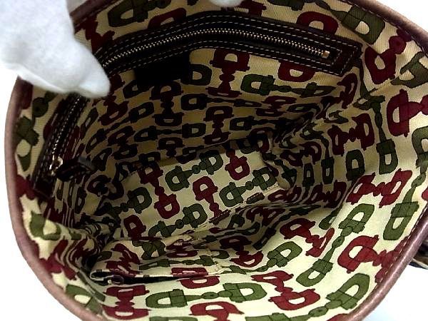 1円 □美品□ GUCCI グッチ 163260 492733 GGキャンバス×レザー キノコ