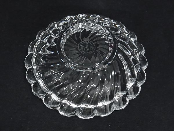 1円 □新品□未使用□ Baccarat バカラ ボリュート クリスタルガラス