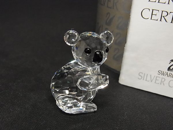 1円□新品□未使用□ SWAROVSKI スワロフスキー7673 クリスタルコアラ