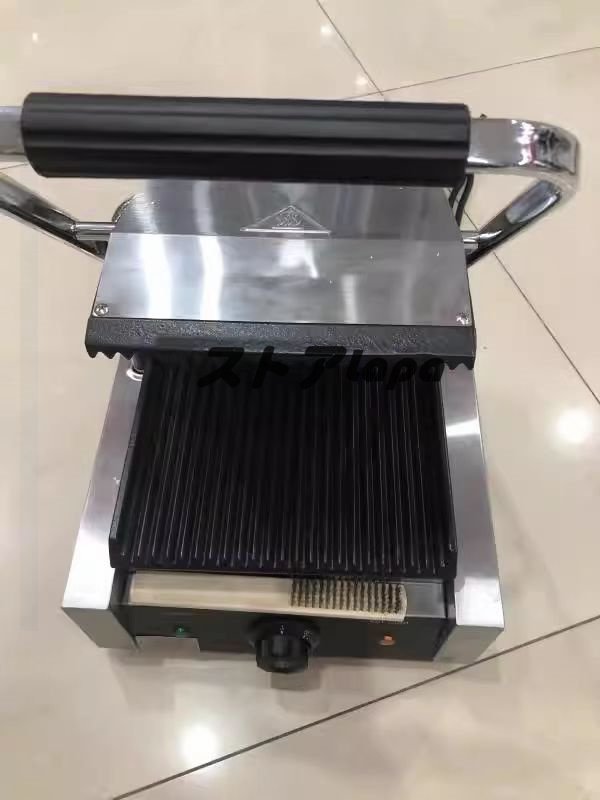 強くお勧め パニーニメーカー多機能プレスサンドイッチベーカー焼き肉ロースター 半分が平ら 半分がでこ L28