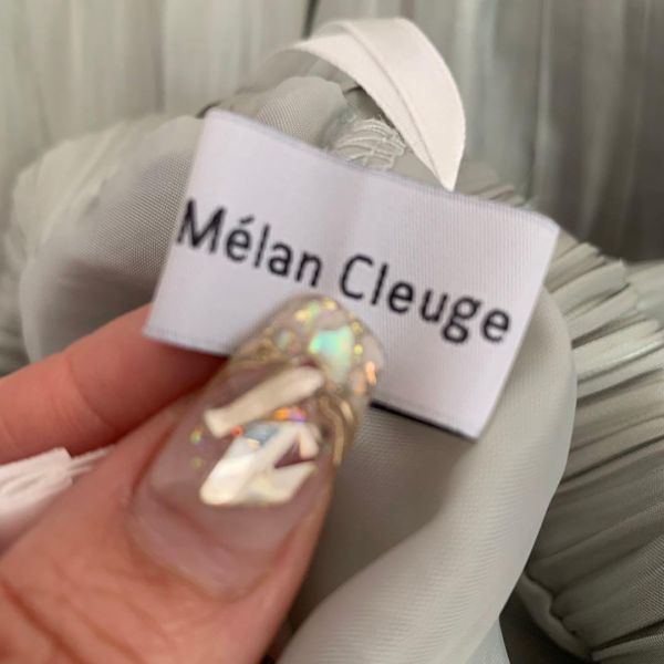 Melan cleuge メランクラージュ ロングスカート　Mサイズ　グリーン_画像5